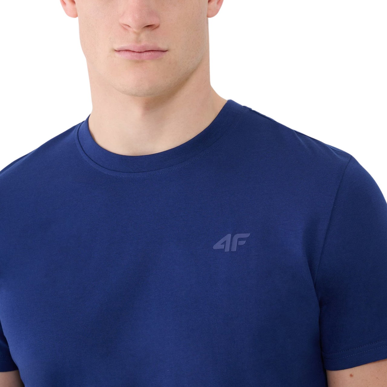 Koszulka męska 4F M2256 granatowa – ujęcie 4