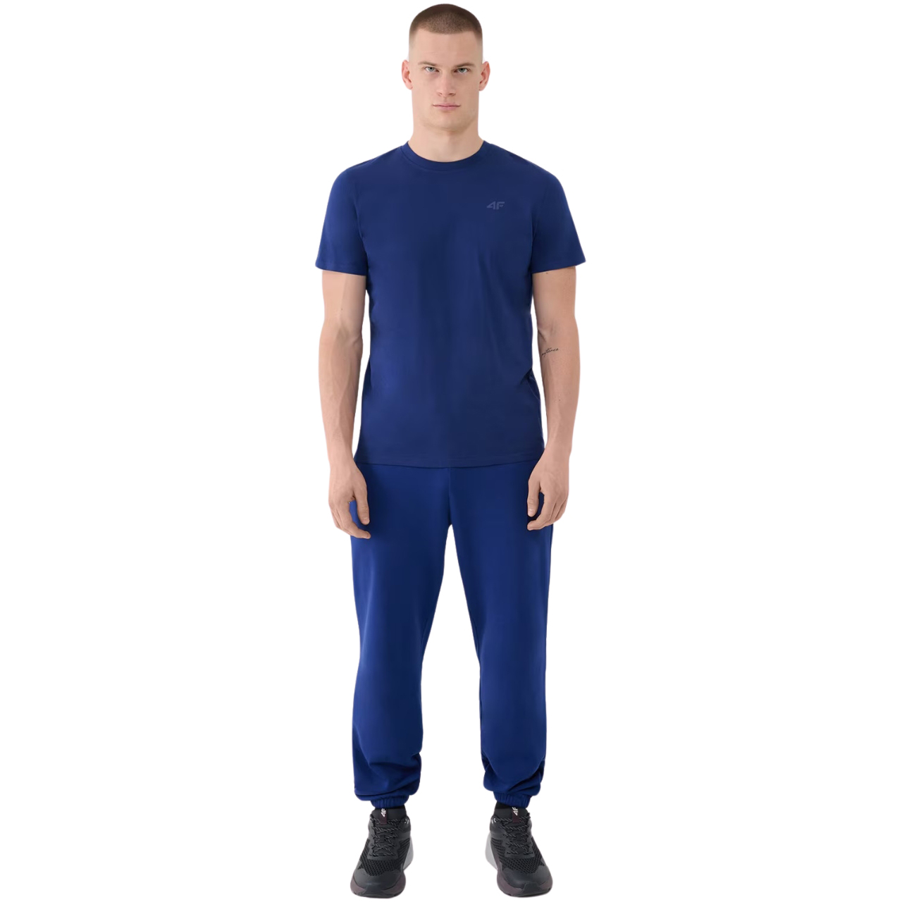 Koszulka męska 4F M2256 granatowa – ujęcie 5