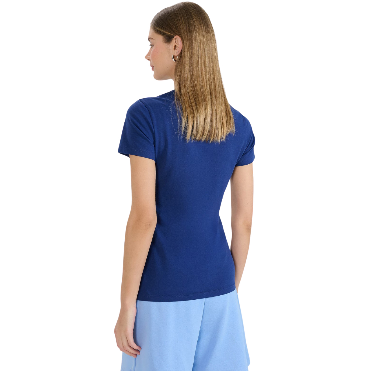 Koszulka damska 4F F2255 granatowa 4FWMM00TTSHF2255 – ujęcie 3