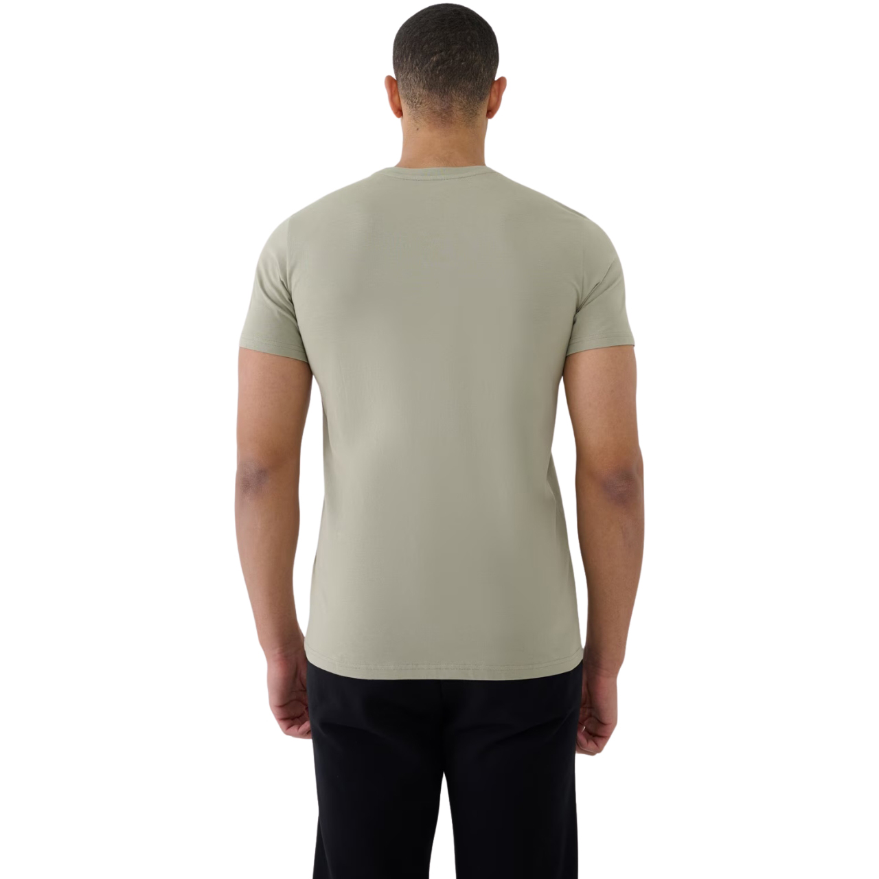 Koszulka męska 4F M2004 zielona – ujęcie 3