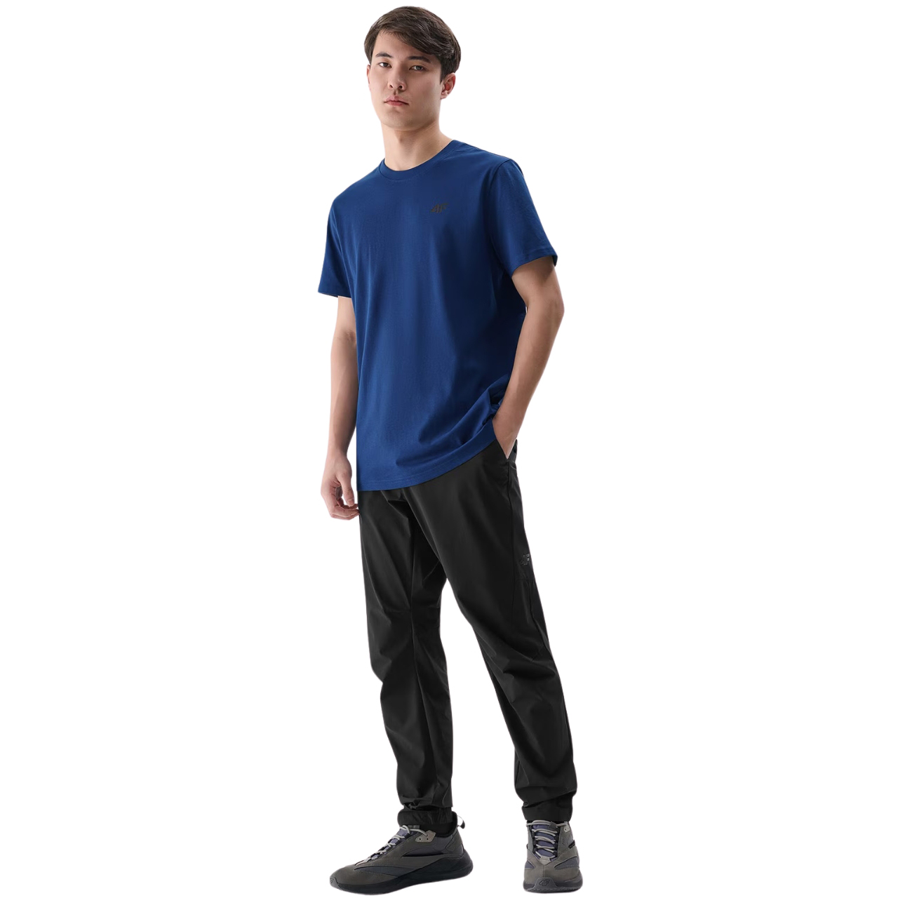 Koszulka męska 4F M2256 morska zieleń – ujęcie 4