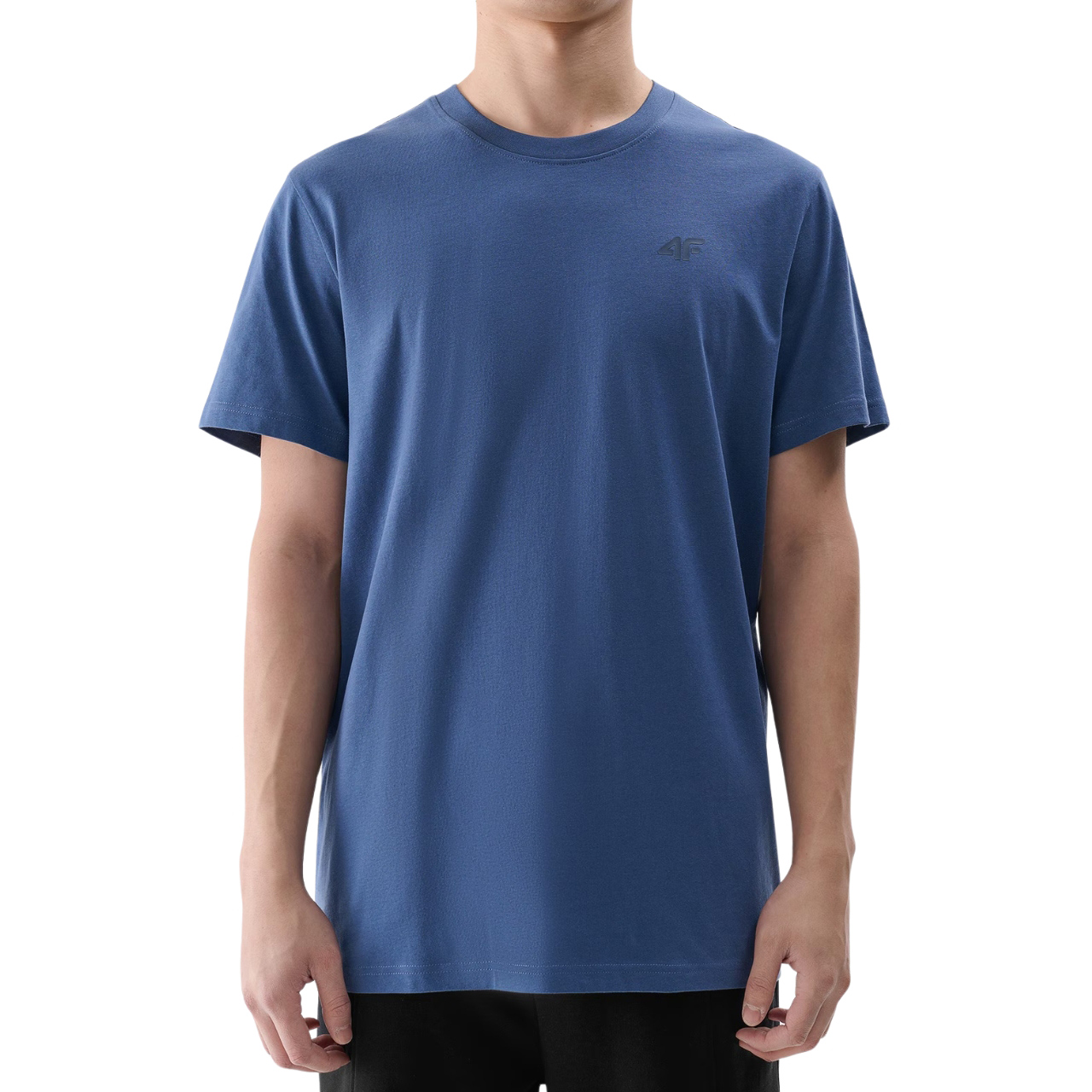Koszulka męska 4F M2256 niebieska – ujęcie 3