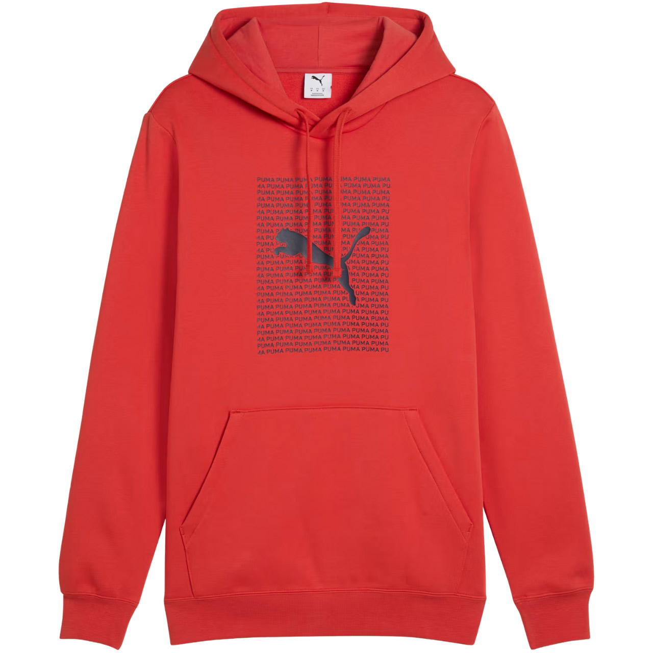Bluza męska Puma Ess Logo Lab Hoodie FL czerwona