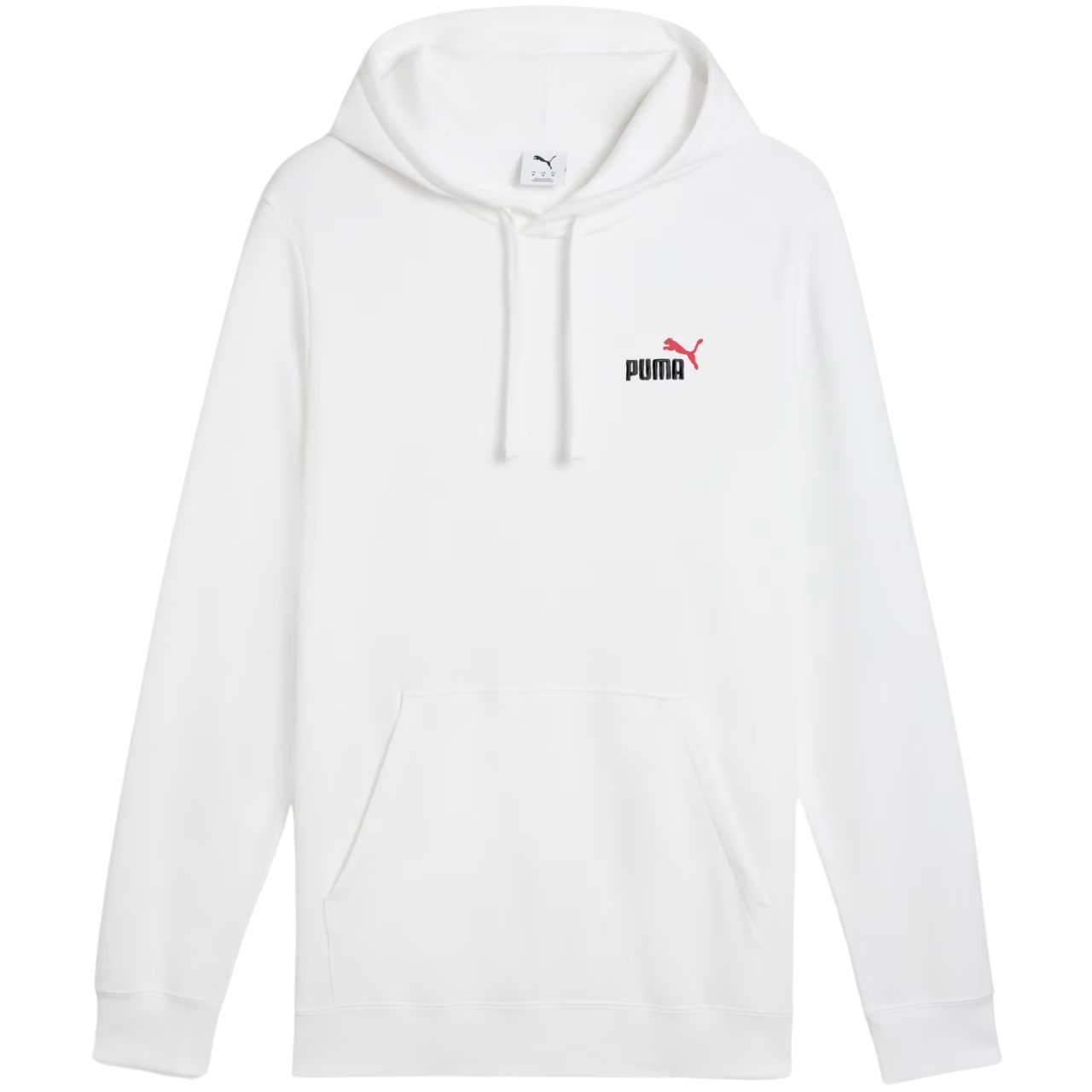 Bluza męska Puma Ess 2 Color Small No.1 Logo Hoodie TR biała