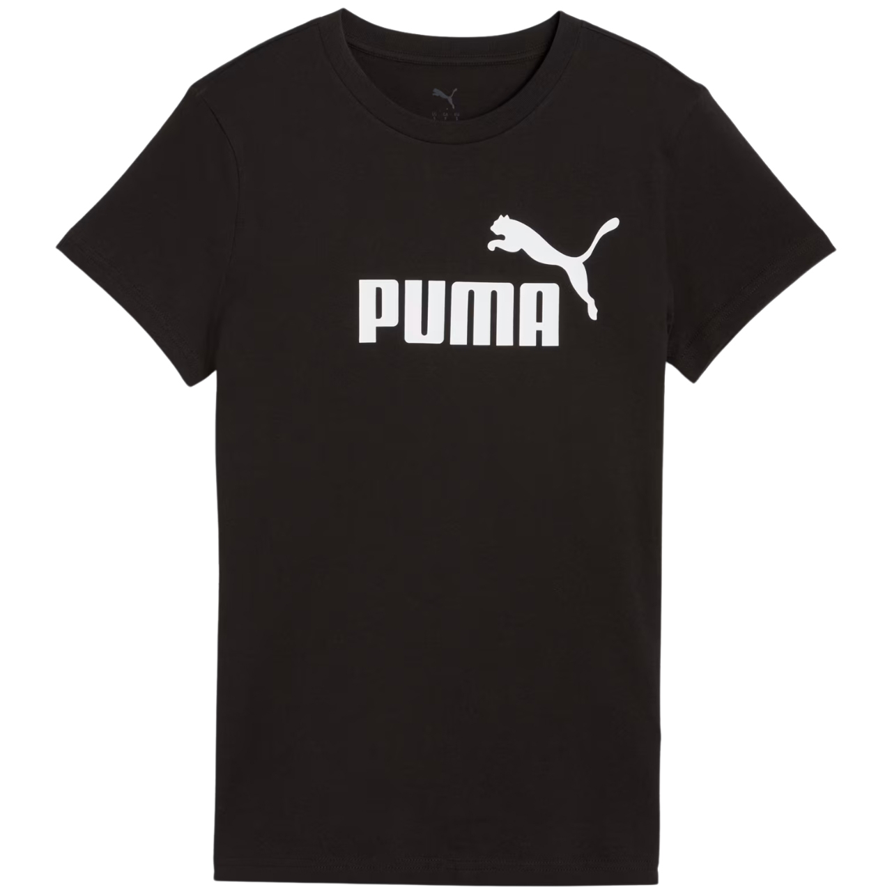 Koszulka damska Puma ESS No.1 Logo Tee czarna – ujęcie 2