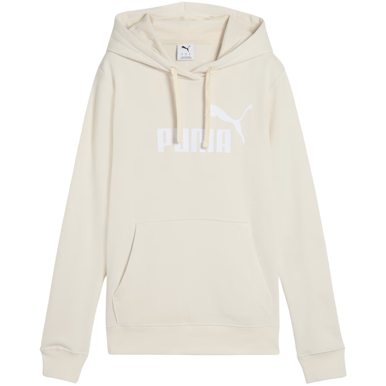 Bluza damska Puma ESS No.1 Logo Hoodie beżowa