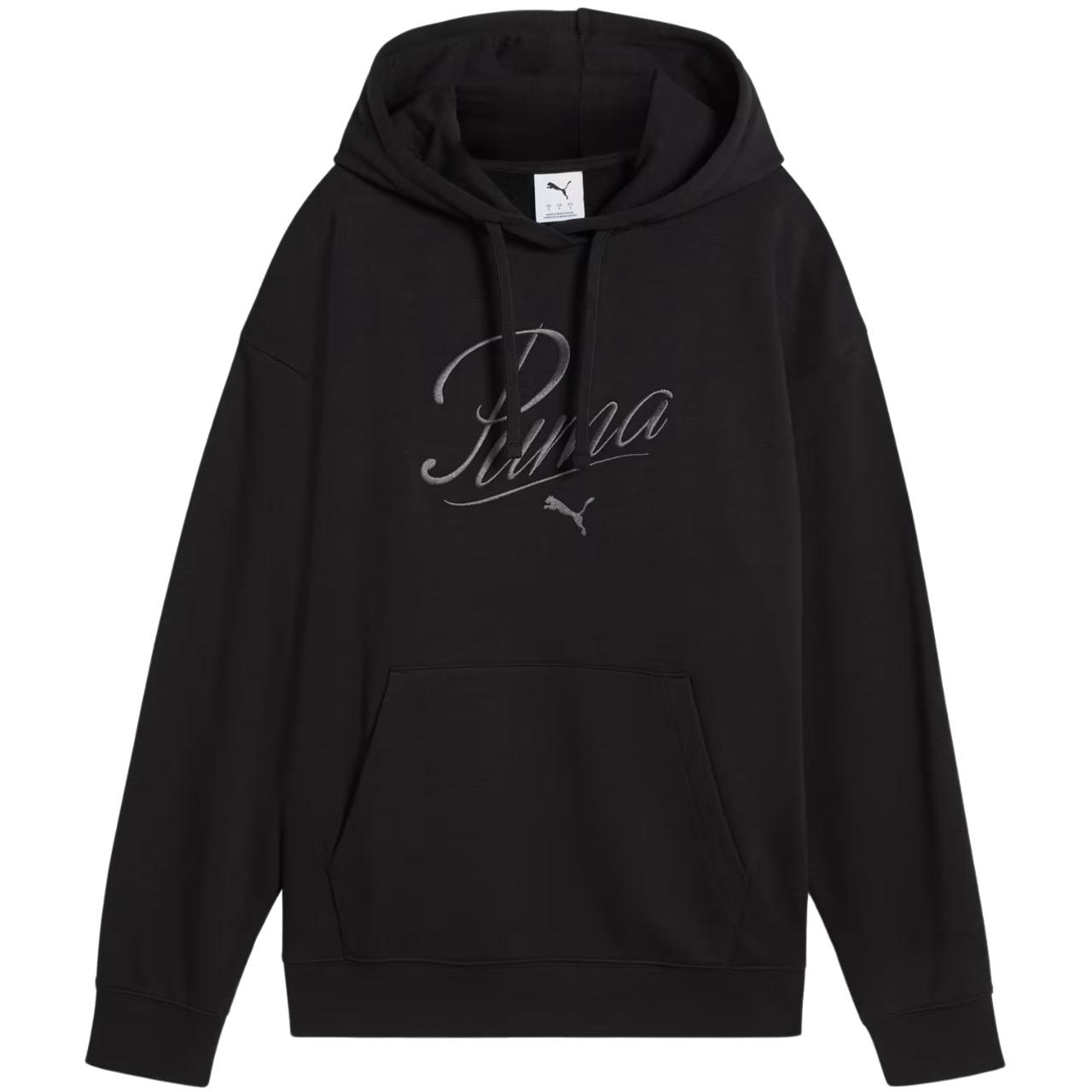 Bluza damska Puma Ess Script Comfort Hoodie czarna