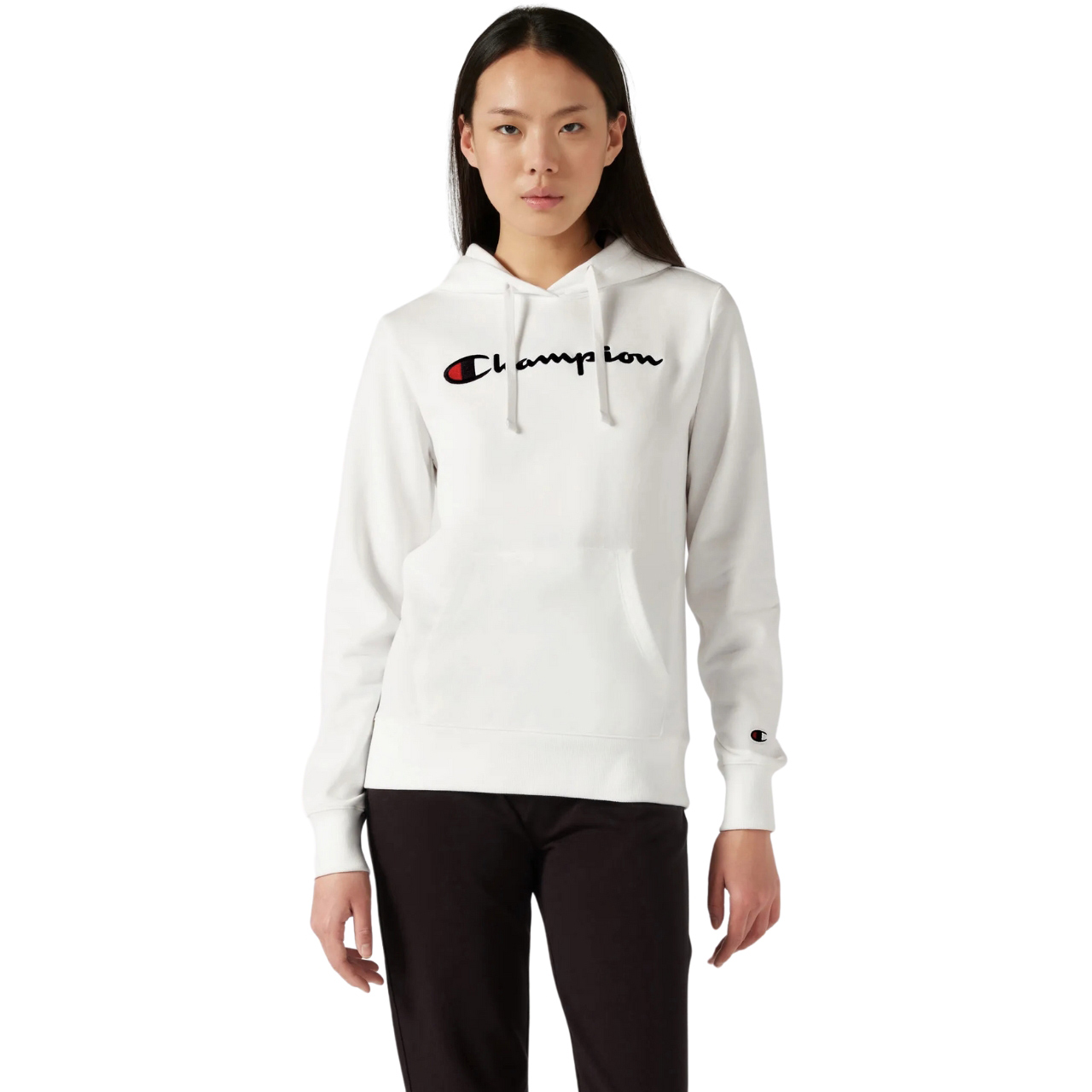 Bluza damska Champion Hooded Sweatshirt biała