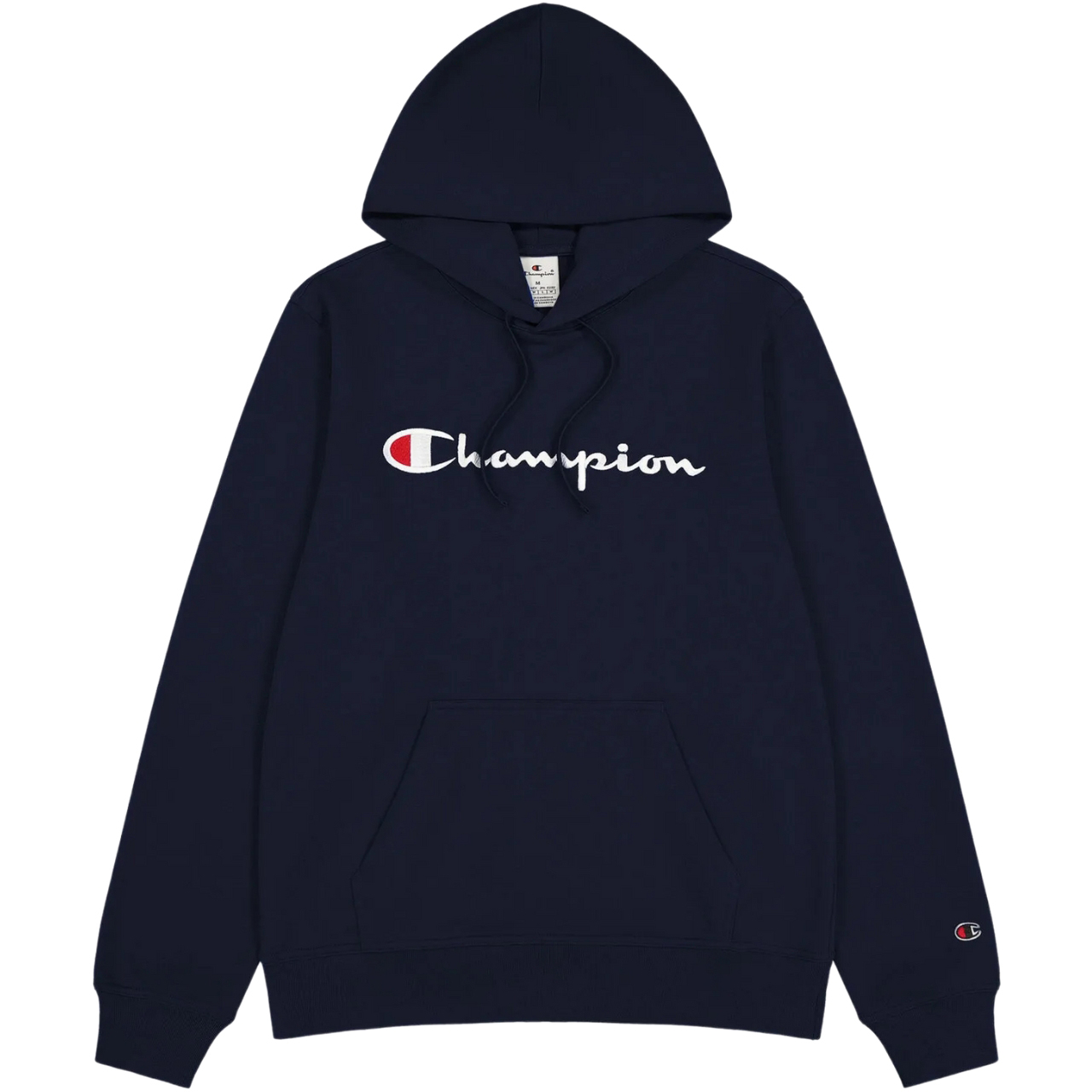 Bluza męska Champion Hooded Sweatshirt granatowa – ujęcie 2
