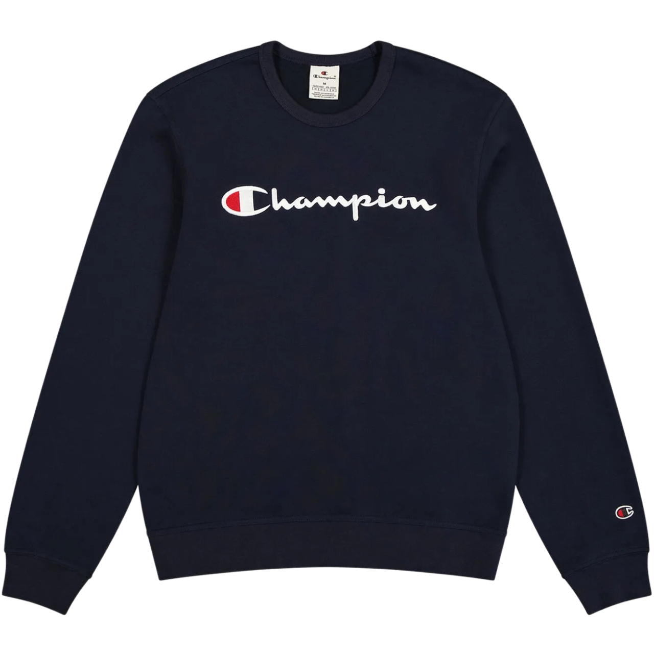 Bluza męska Champion Crewneck Sweatshirt granatowa – ujęcie 2