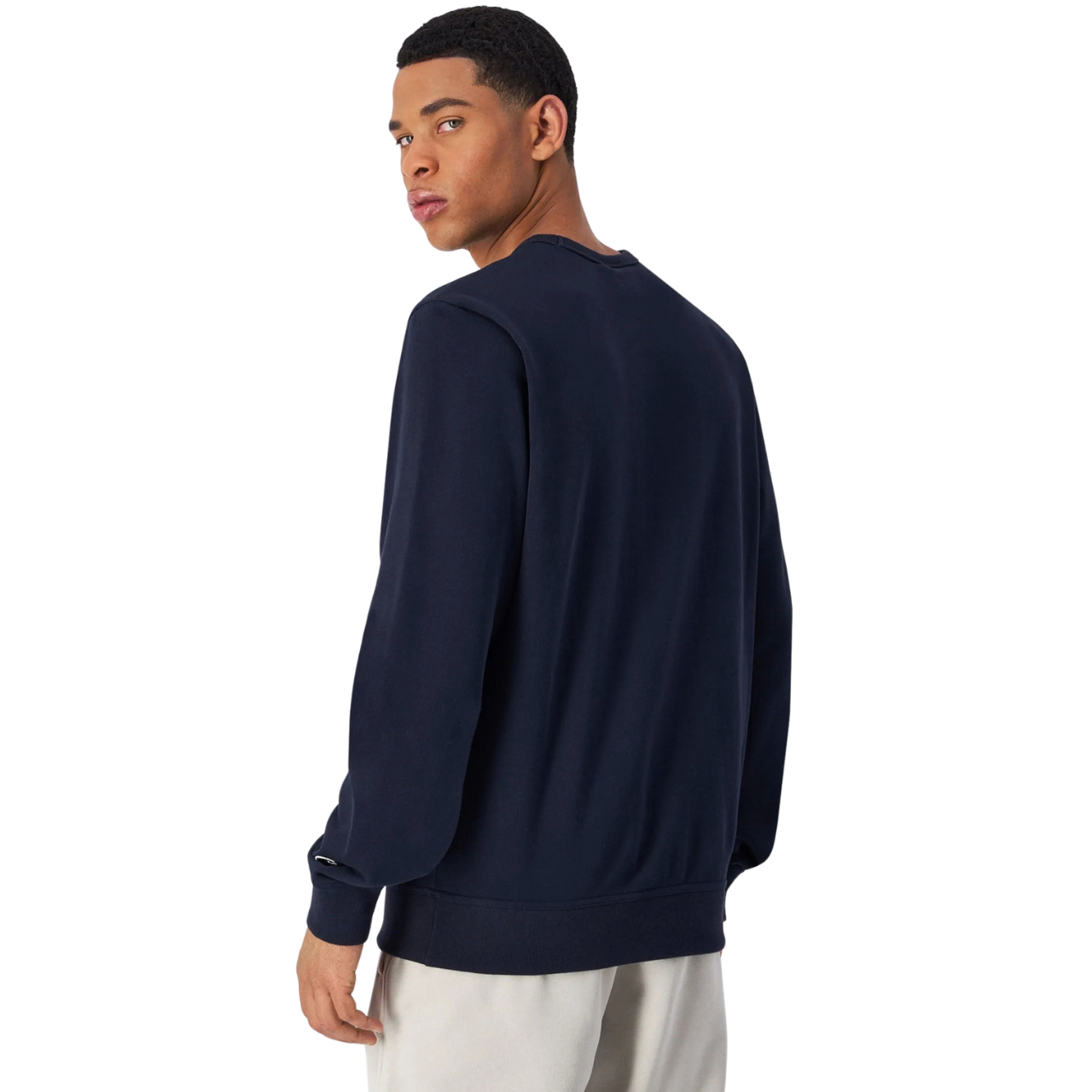 Bluza męska Champion Crewneck Sweatshirt granatowa – ujęcie 3