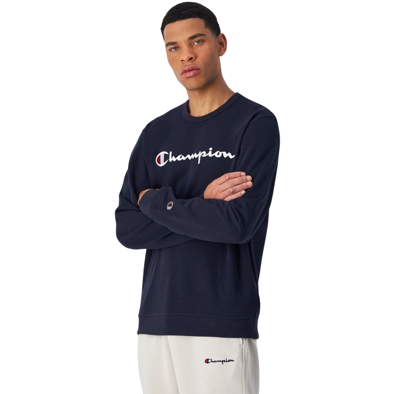 Bluza męska Champion Crewneck Sweatshirt granatowa