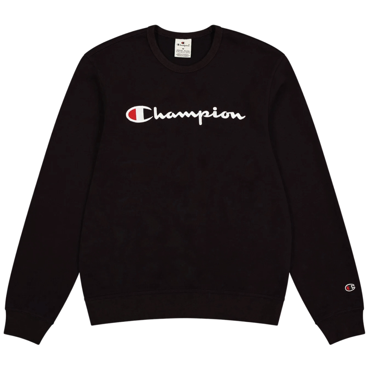 Bluza męska Champion Crewneck Sweatshirt czarna – ujęcie 2