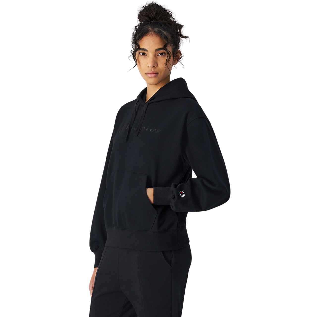 Bluza damska Champion Hooded Sweatshirt czarna