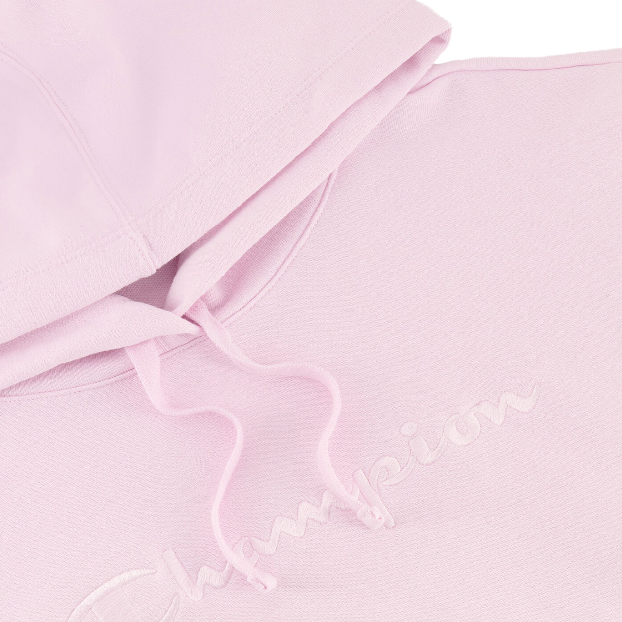 Bluza damska Champion Hooded Sweatshirt różowa – ujęcie 3