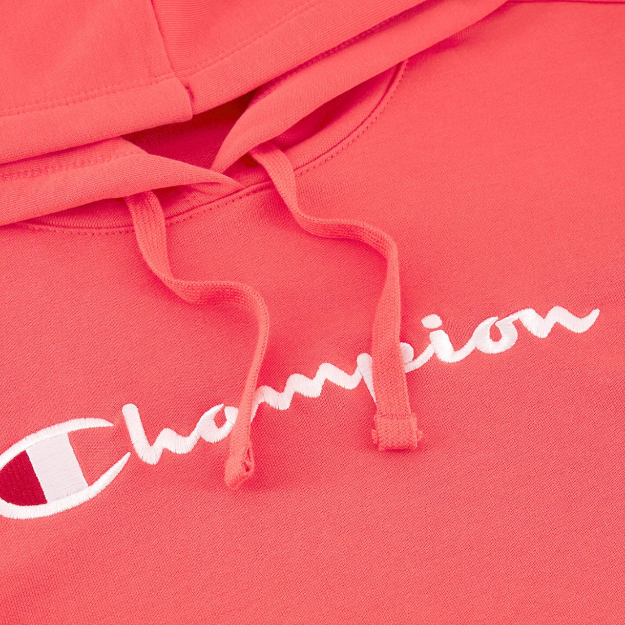 Bluza damska Champion Hooded Sweatshirt różowa – ujęcie 3