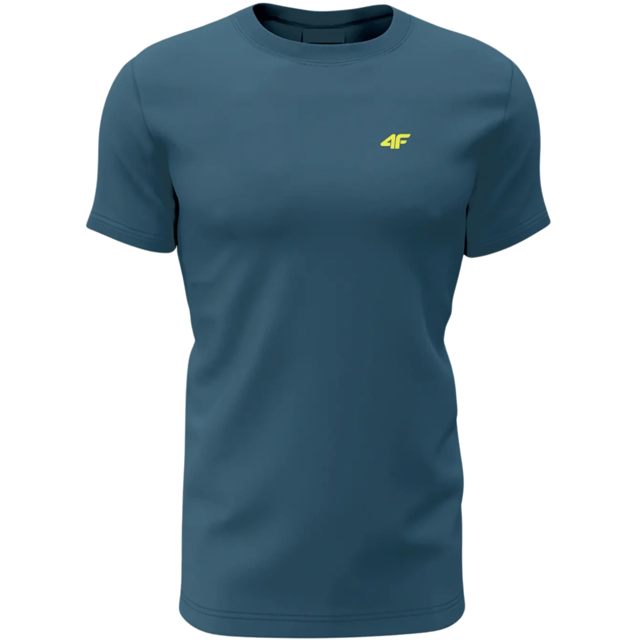 Koszulka męska 4F M1896 3pak zielona, żółta, niebieska – ujęcie 3