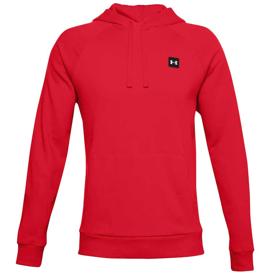 Bluza męska Under Armour Rival Fleece Hoodie czerwona