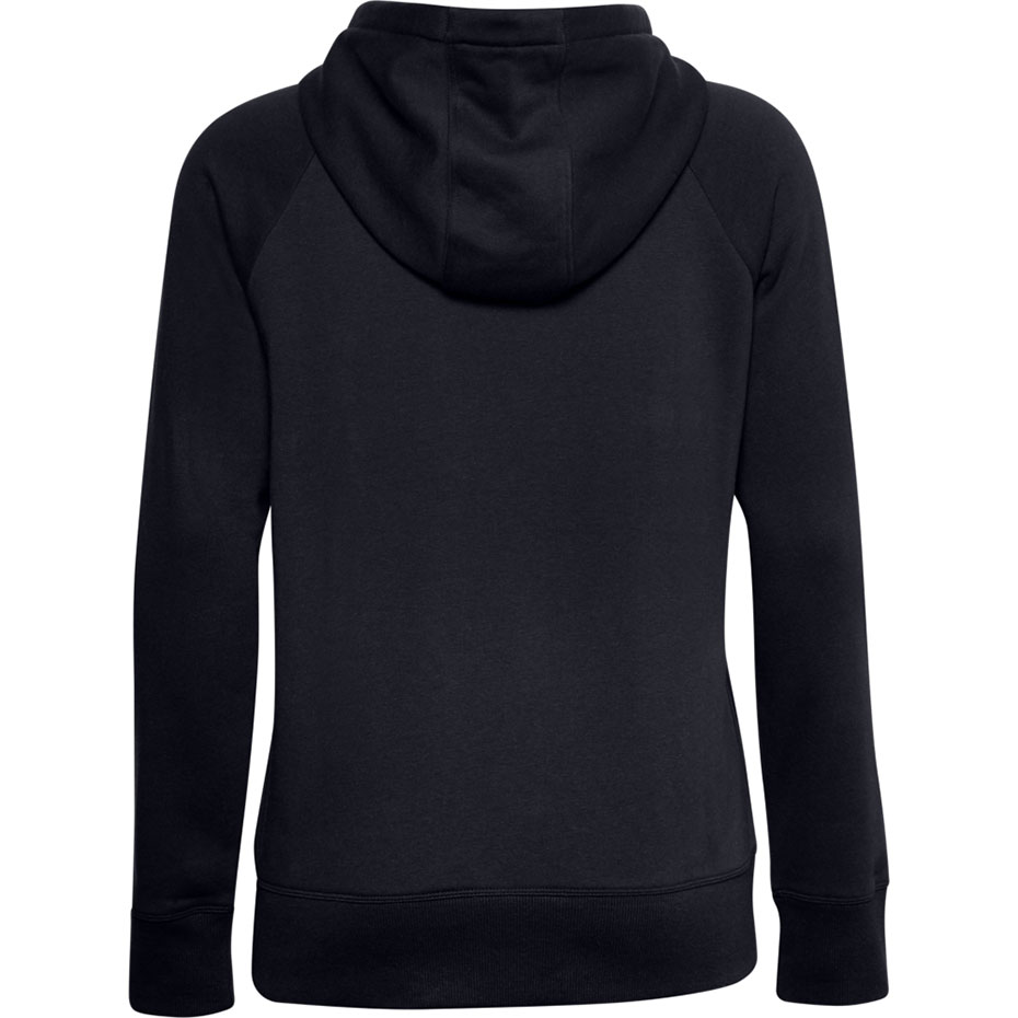 Bluza damska Under Armour Rival Fleece Logo Hoodie głęboka czerń – ujęcie 2