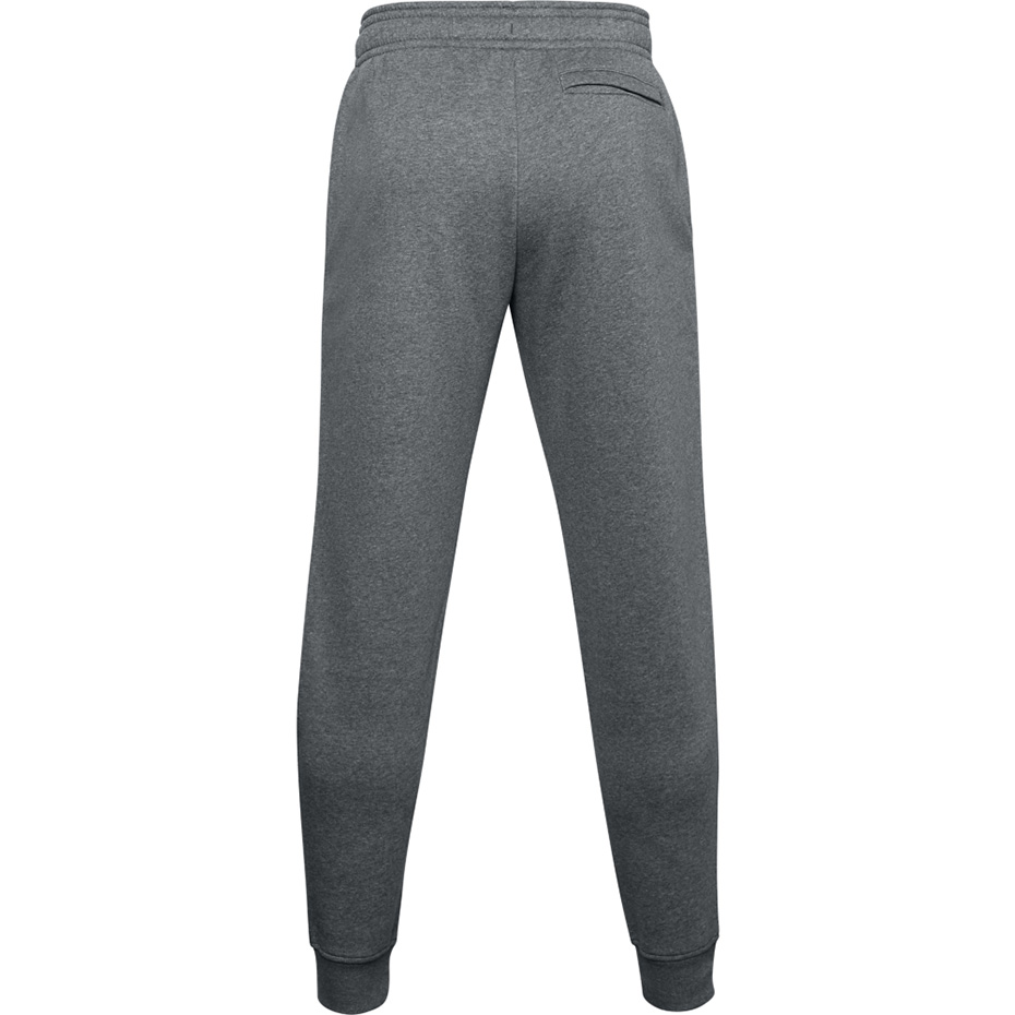 Spodnie męskie Under Armour Rival Fleece 3Logo Jogger ciemnoszare – ujęcie 2