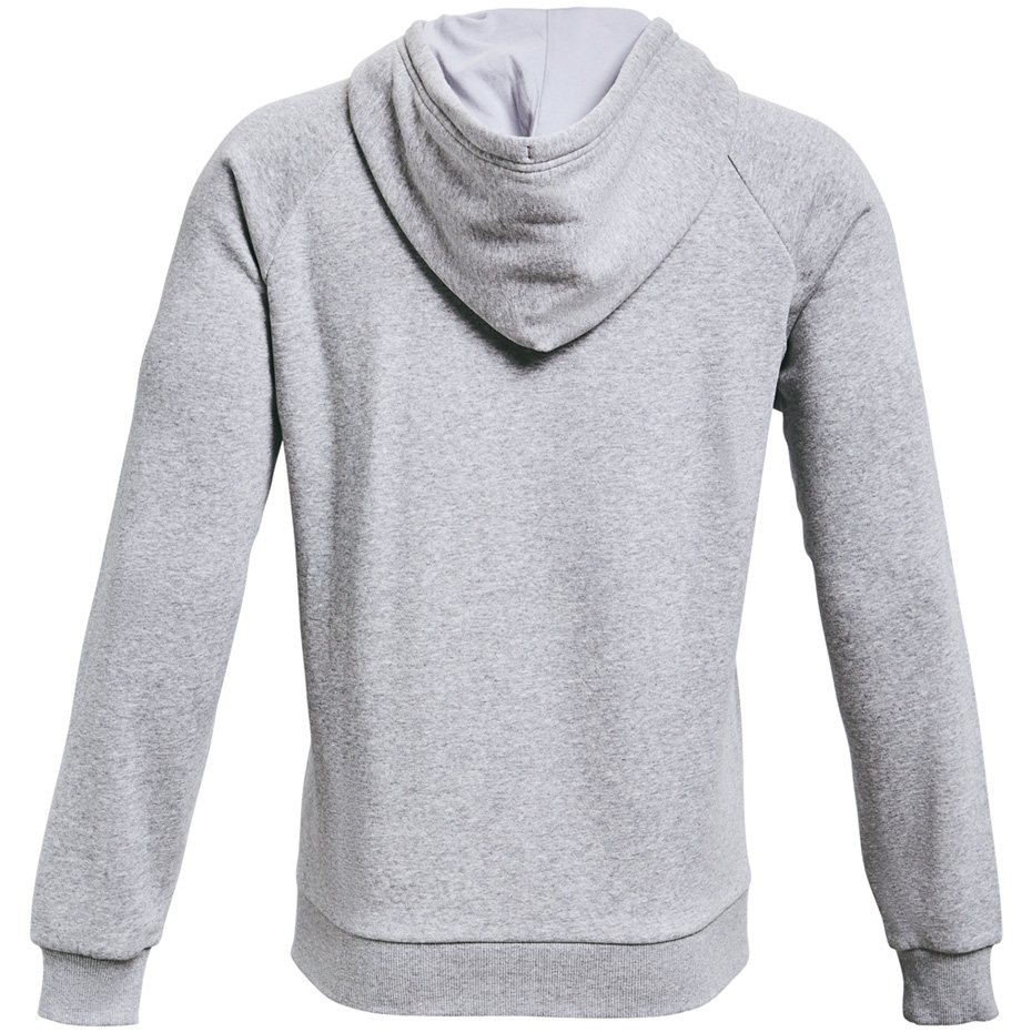 Bluza męska Under Armour Rival Fleece FZ Hoodie jasnoszara – ujęcie 2