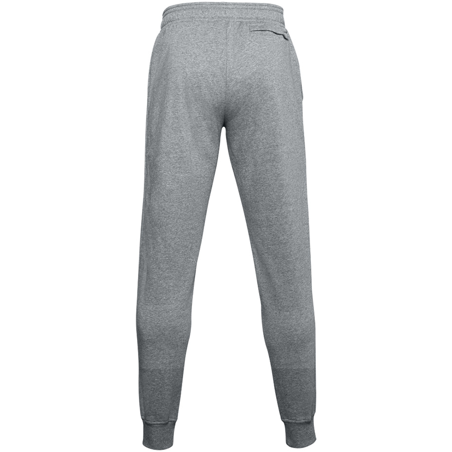 Spodnie męskie Under Armour Rival Fleece Jogger szare – ujęcie 2
