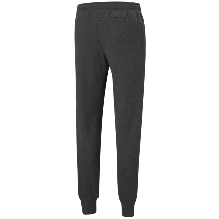 Spodnie męskie Puma ESS Logo Pants FL ciemnoszare – ujęcie 2
