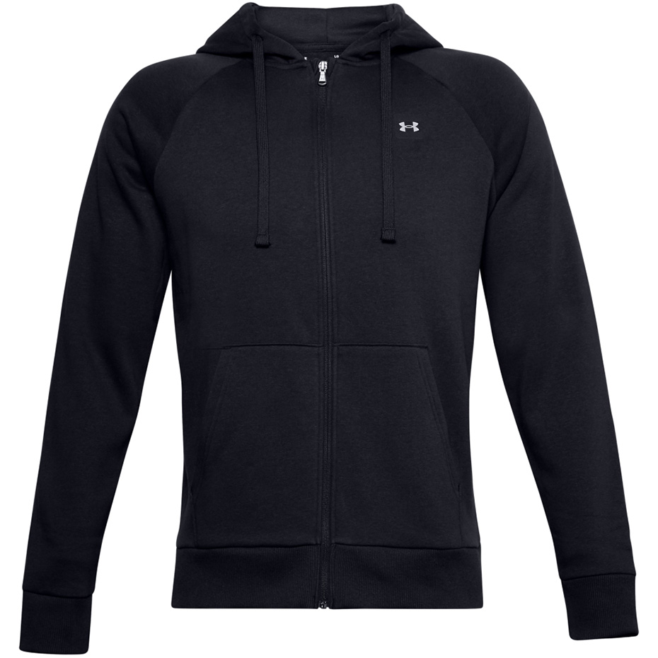 Bluza męska Under Armour Rival Fleece FZ Hoodie czarna
