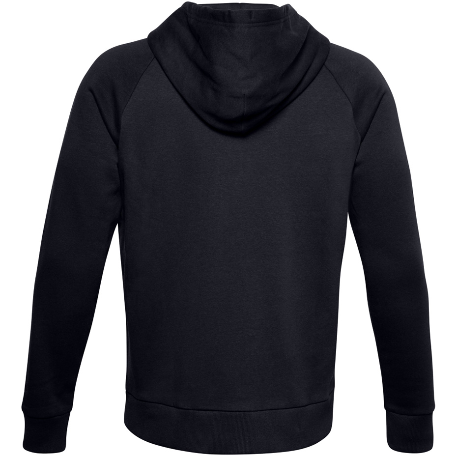 Bluza męska Under Armour Rival Fleece FZ Hoodie czarna – ujęcie 2