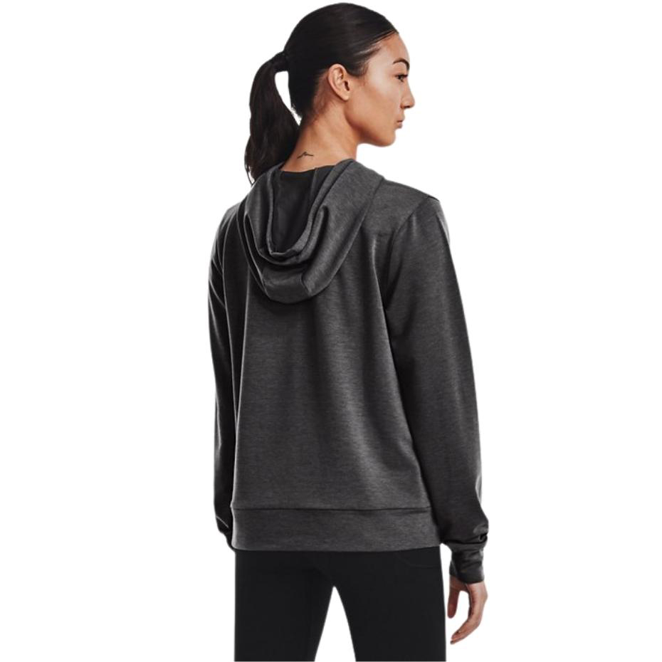 Bluza damska Under Armour Rival Terry Hoodie szara – ujęcie 2