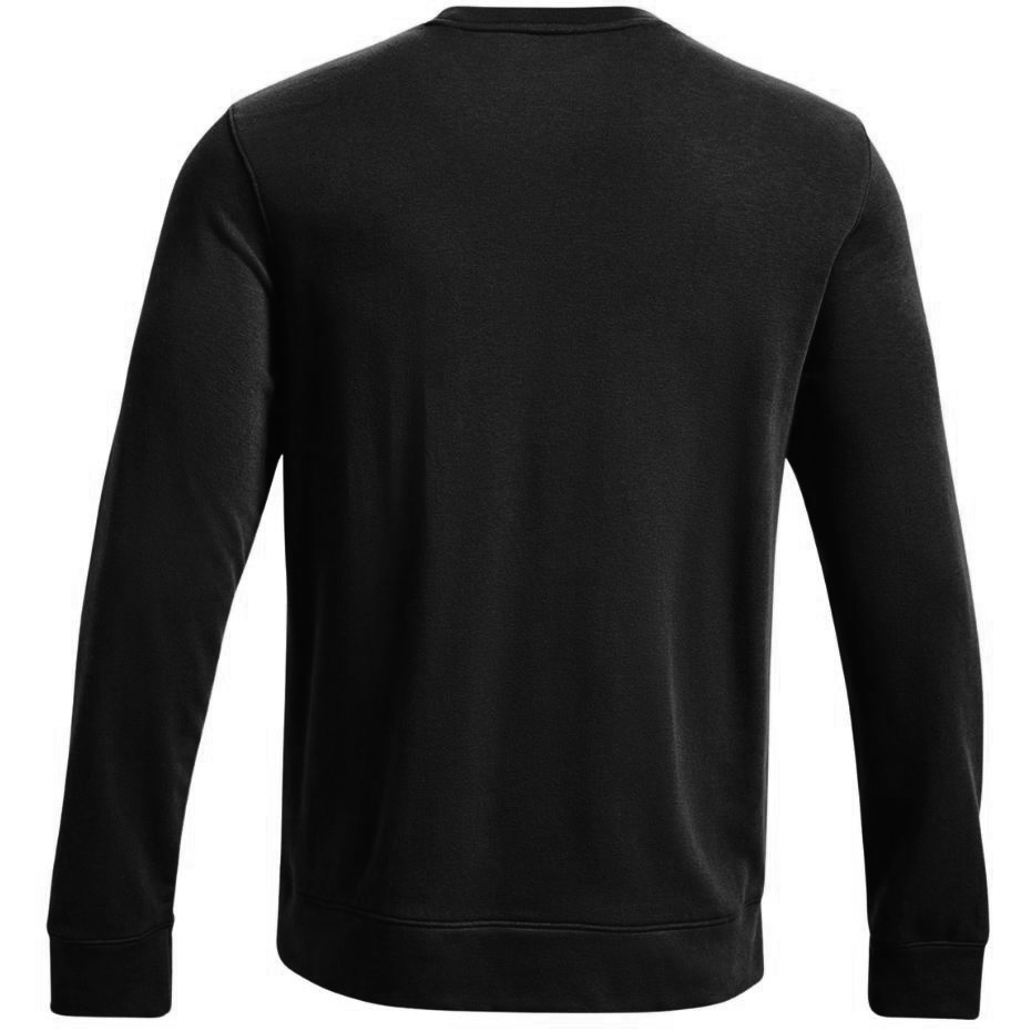 Bluza męska Under Armour UA Rival Terry Logo Crew czarna – ujęcie 2