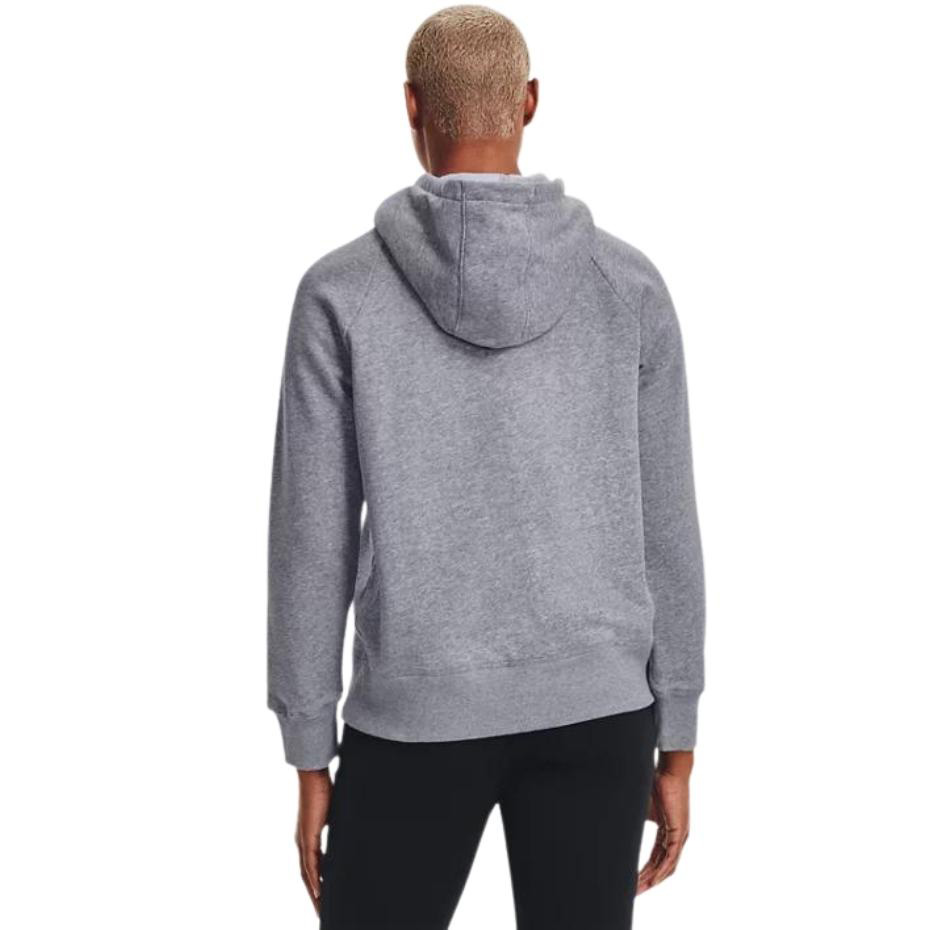 Bluza damska Under Armour Rival Fleece Logo Hoodie szara – ujęcie 4