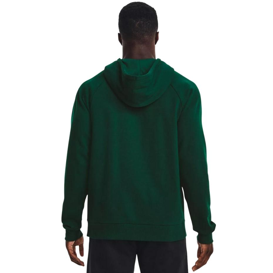Bluza męska Under Armour Rival Fleece Big Logo HD zielona – ujęcie 4