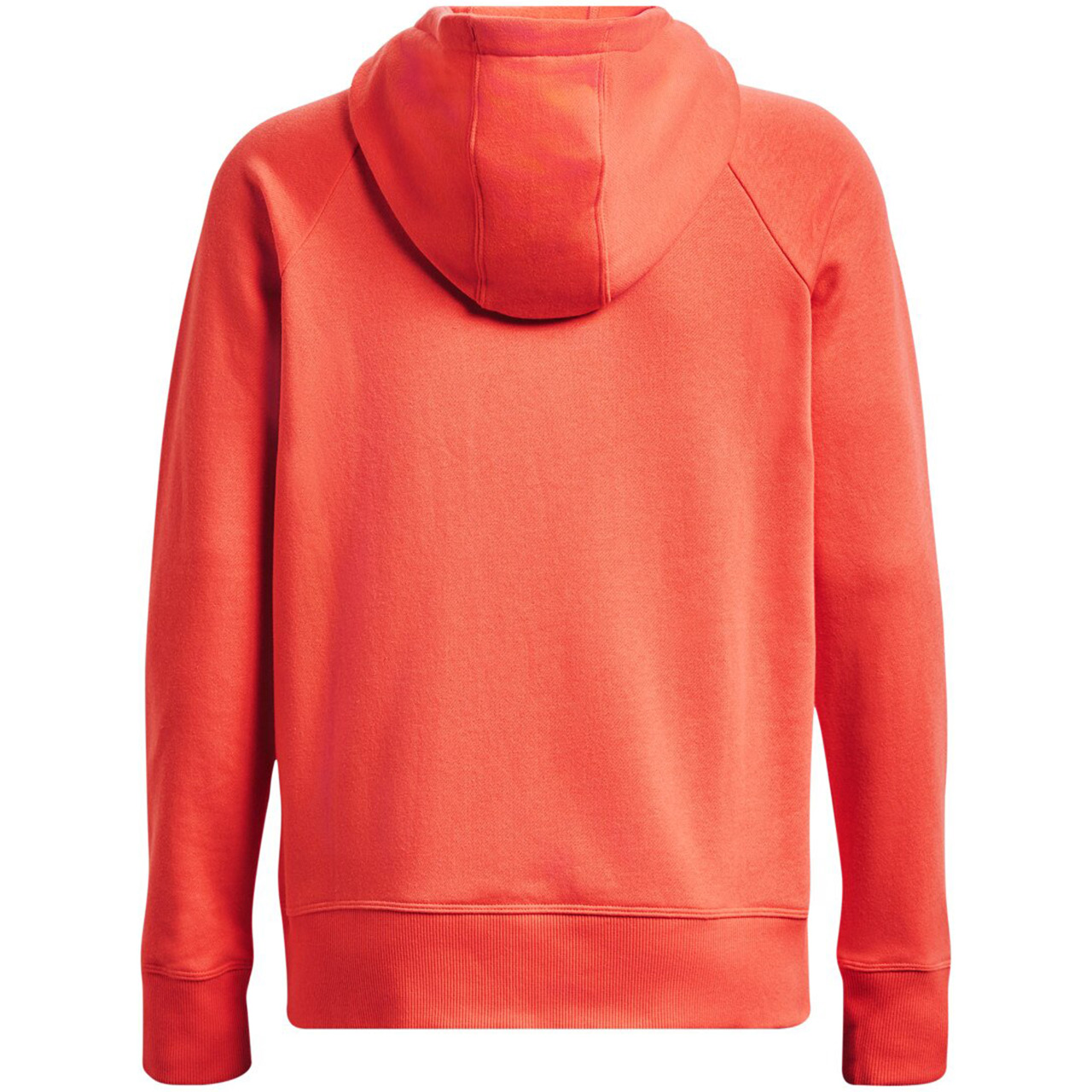 Bluza damska Under Armour Rival Fleece HB Hoodie pomarańczowa – ujęcie 2