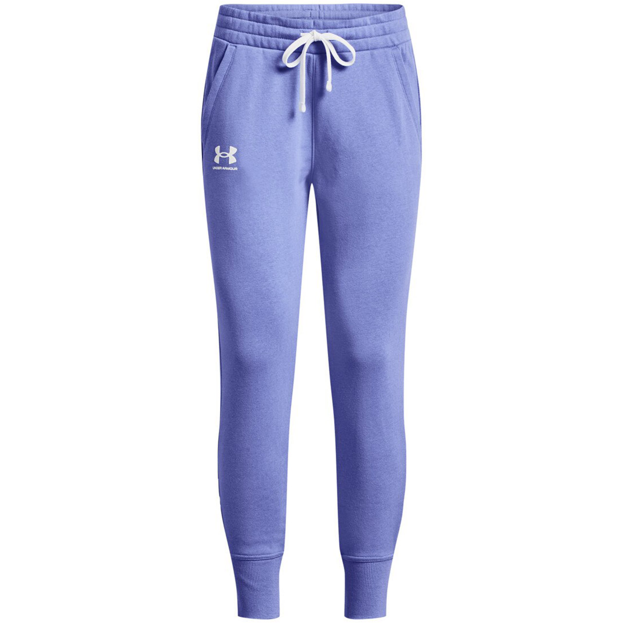 Spodnie damskie Under Armour Rival Fleece fioletowe