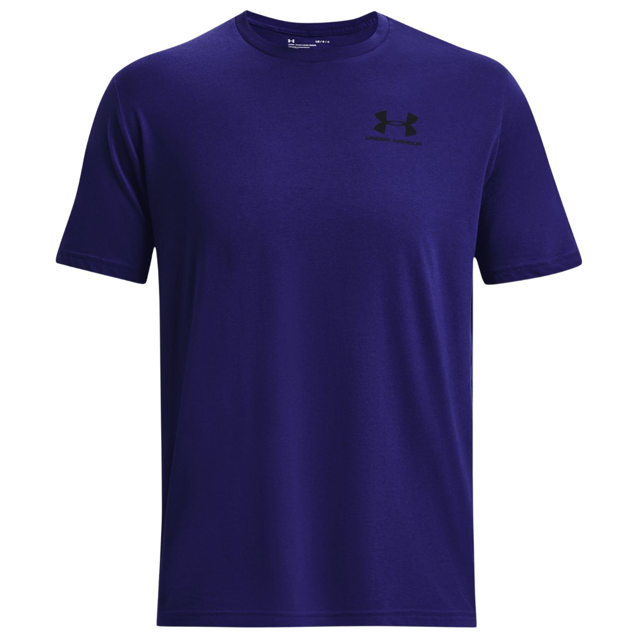 Koszulka męska Under Armour Sportstyle Left Chest SS niebieska