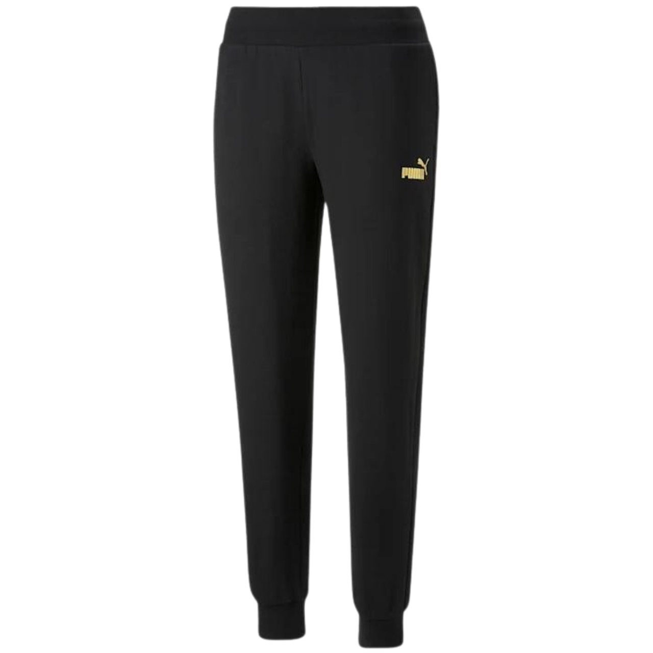 Spodnie damskie Puma ESS+ Metallic Pants FL czarne