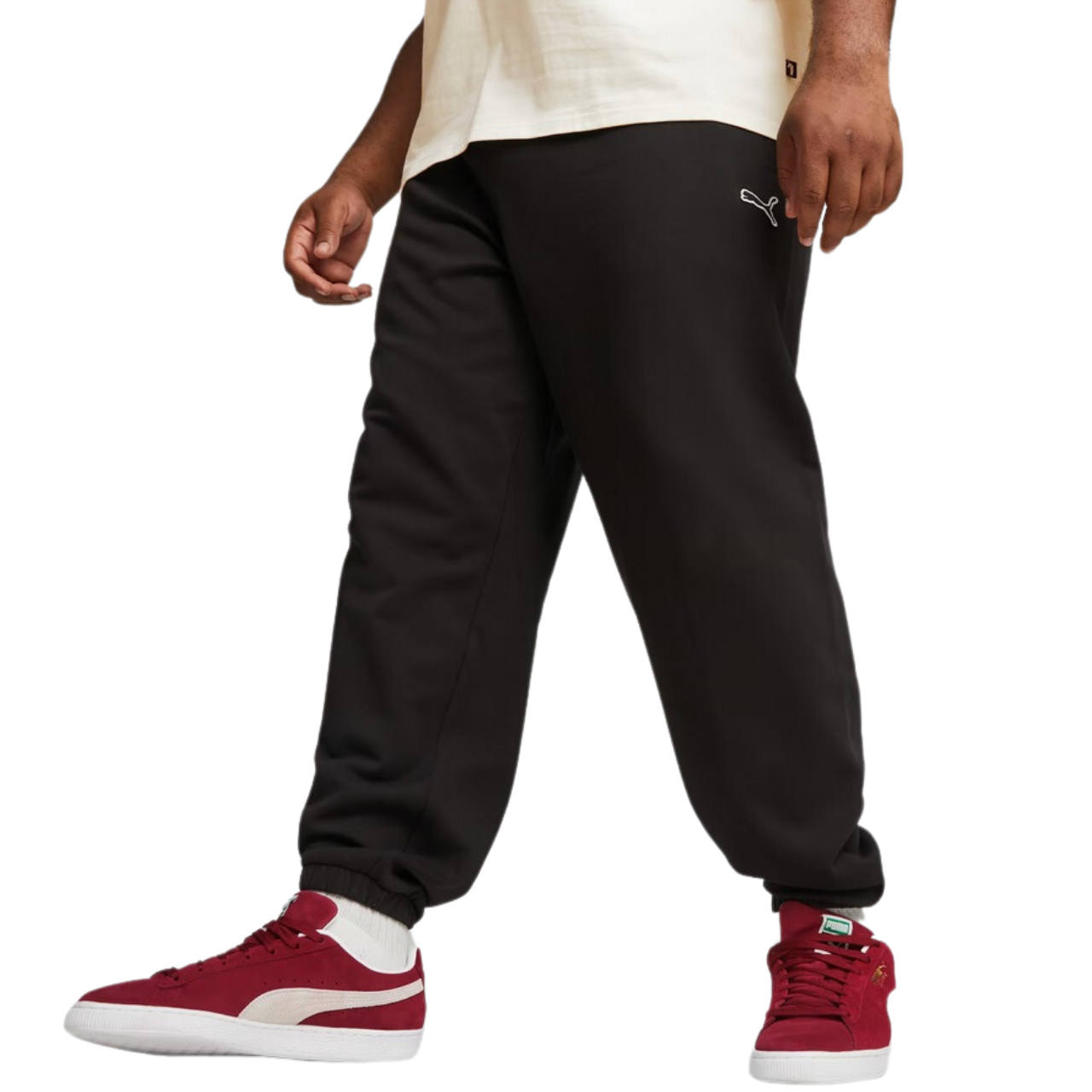 Spodnie męskie Puma Better Essentials Sweatpants TR czarne – ujęcie 2