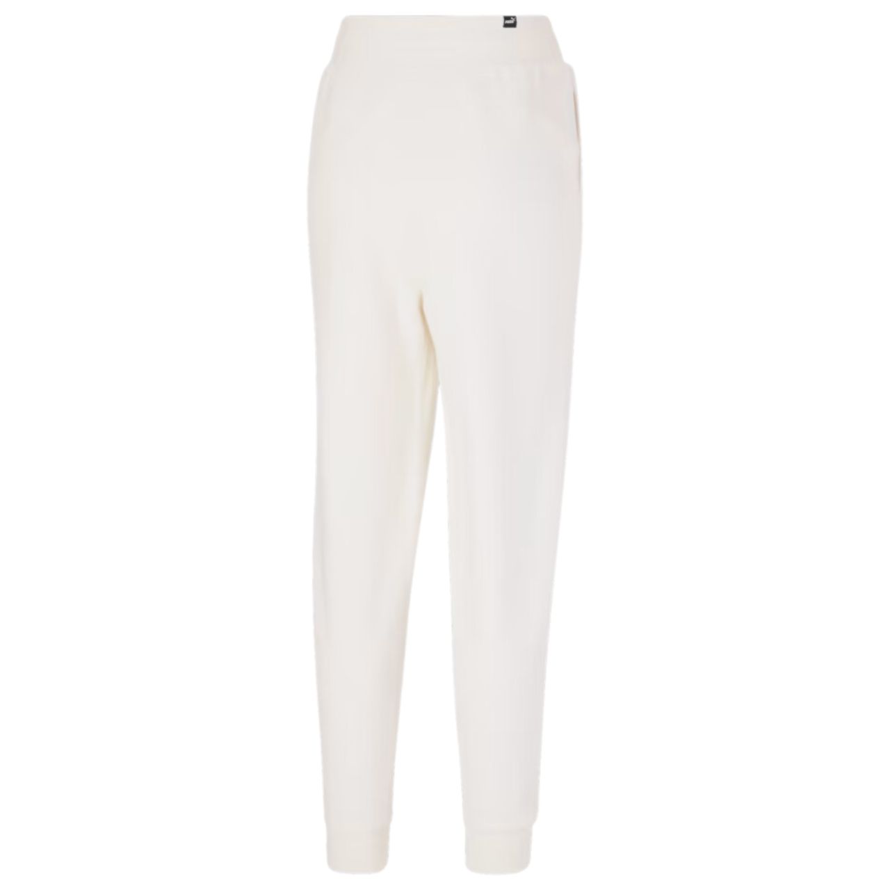 Spodnie damskie Puma ESS+ Embroidery High-Waist Pants FL beżowe – ujęcie 2