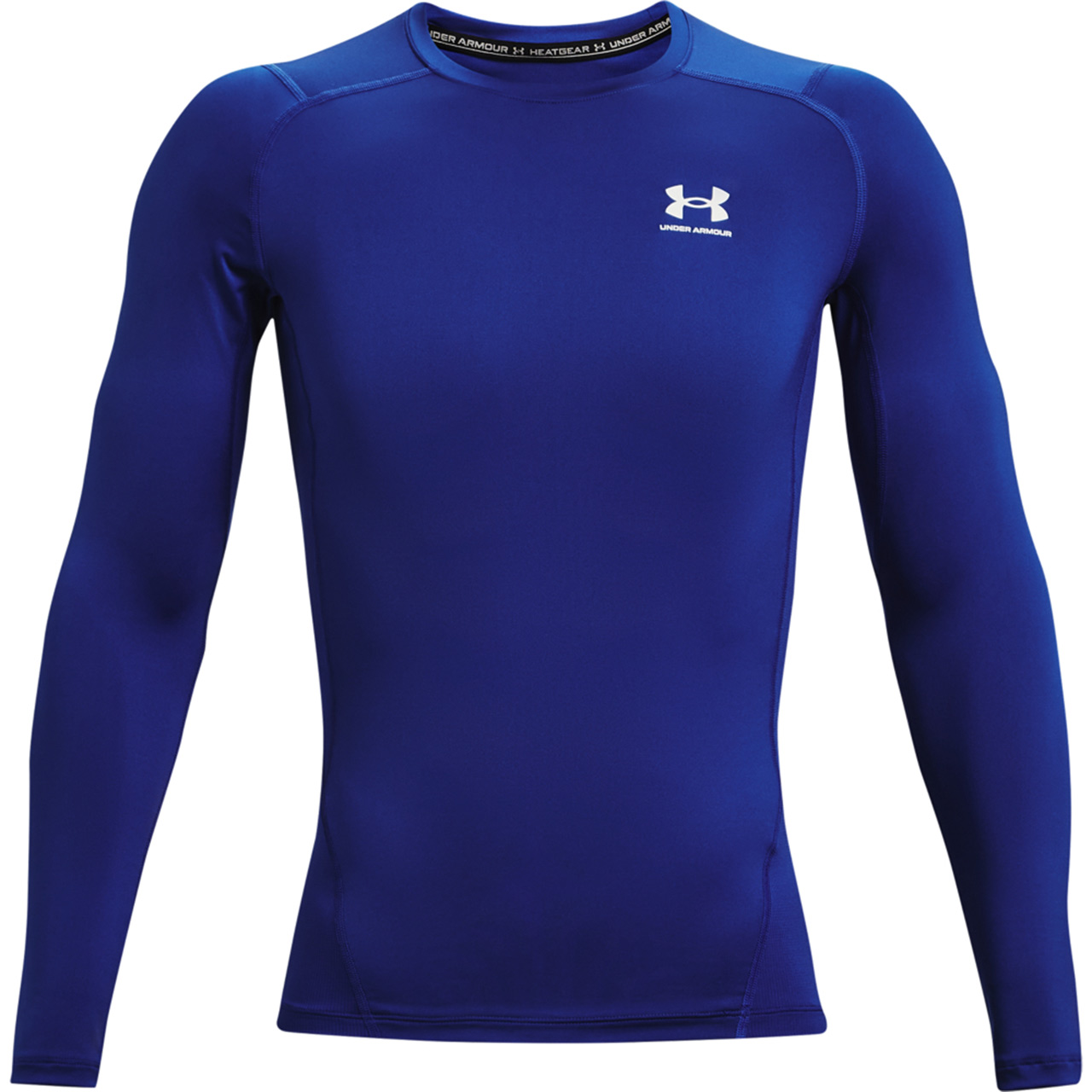 Koszulka męska Under Armour HG Armour Comp LS niebieska