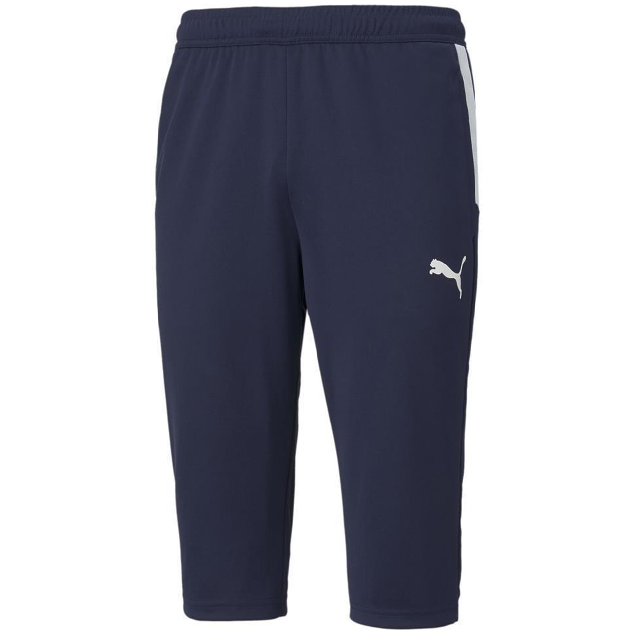 Spodnie męskie Puma teamLIGA Training 3/4 Pants granatowe