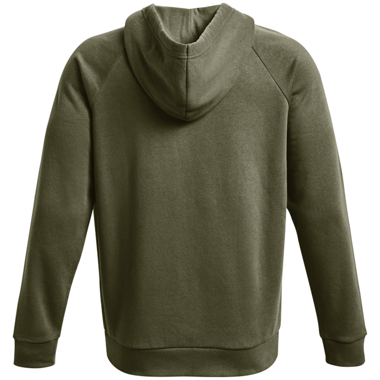 Bluza męska Under Armour Rival Fleece FZ Hoodie zielona – ujęcie 2
