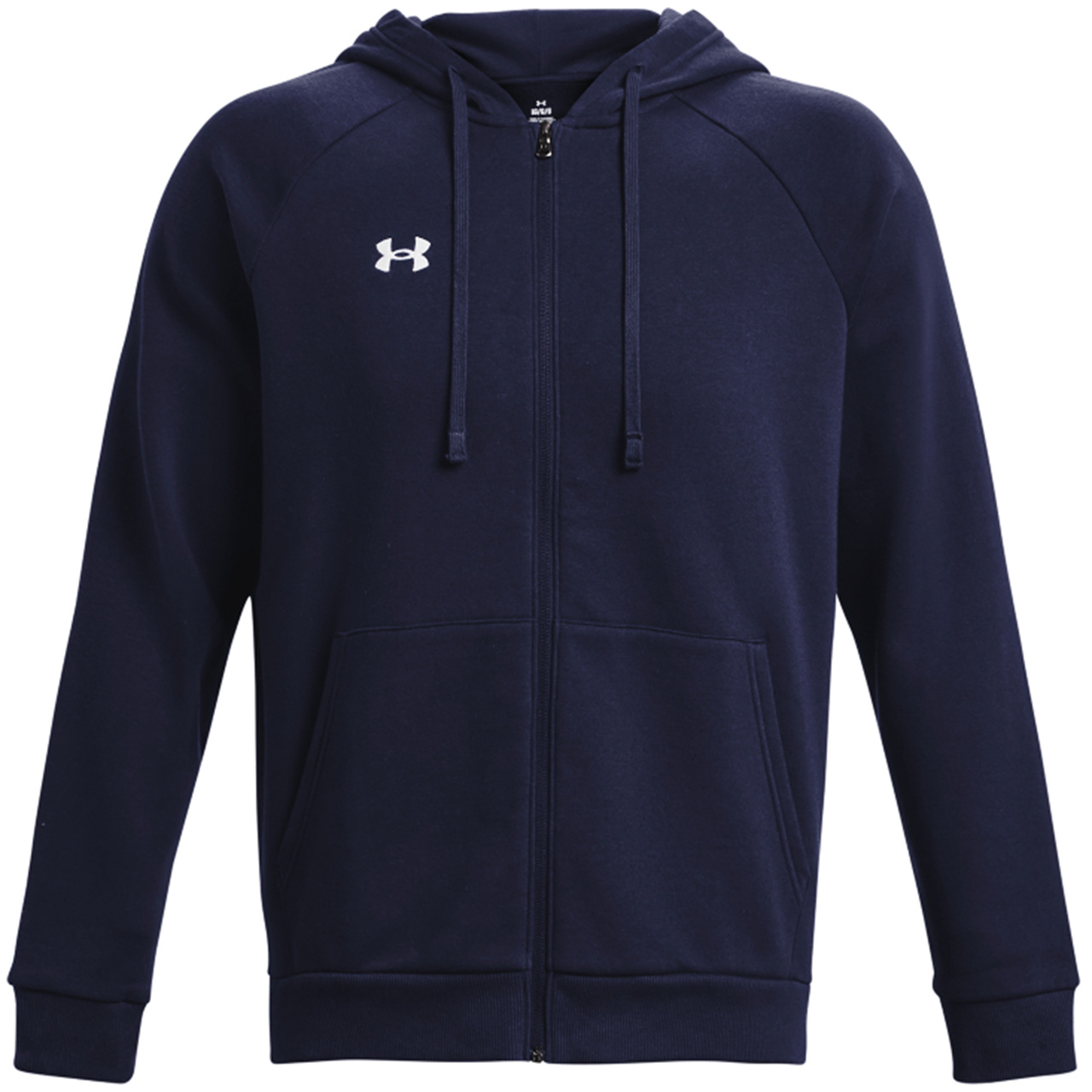 Bluza męska Under Armour Rival Fleece FZ Hoodie granatowa