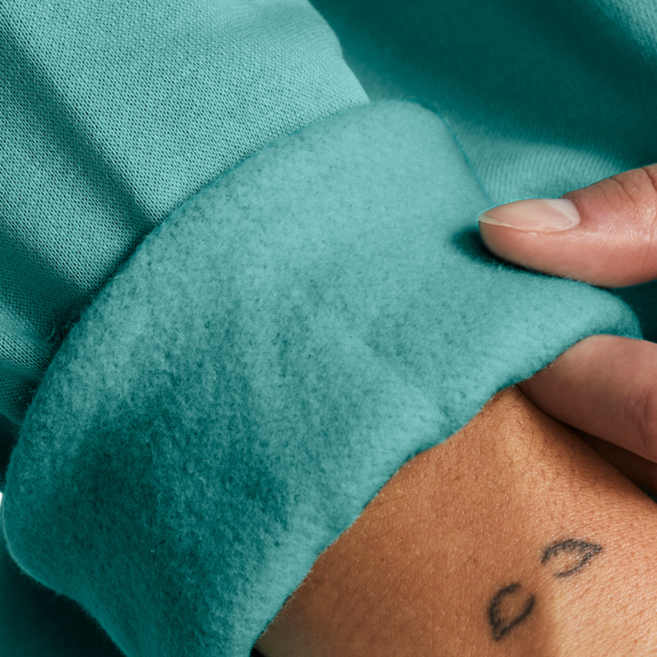 Bluza damska Under Armour Rival Flecce Hoodie zielona – ujęcie 4