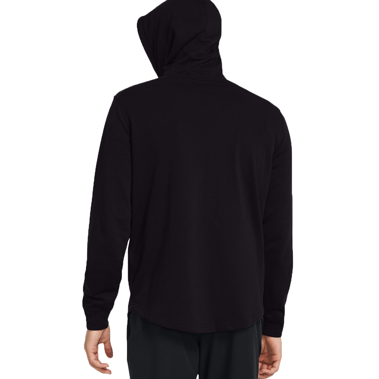 Bluza męska Under Armour UA Rival Terry Graphic Hoodie czarna – ujęcie 4