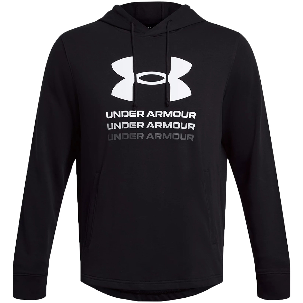 Bluza męska Under Armour UA Rival Terry Graphic Hoodie czarna