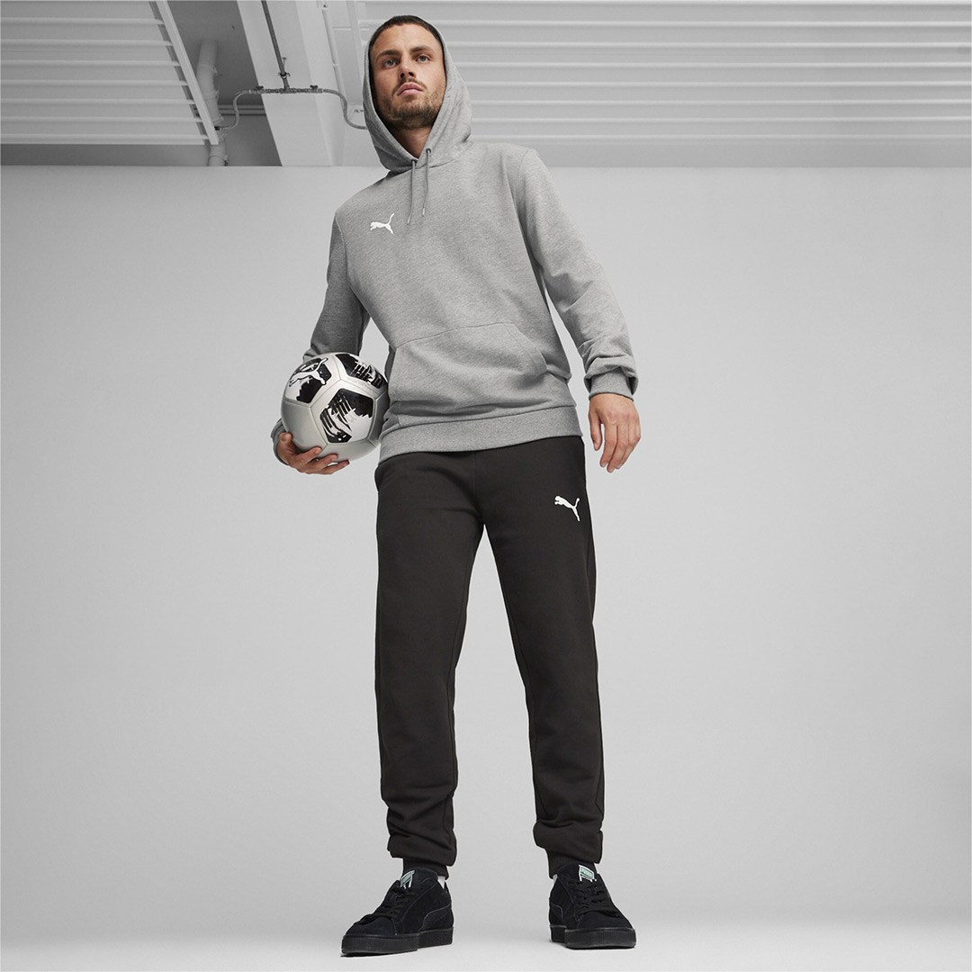 Spodnie męskie Puma Team Goal Casuals czarne – ujęcie 4