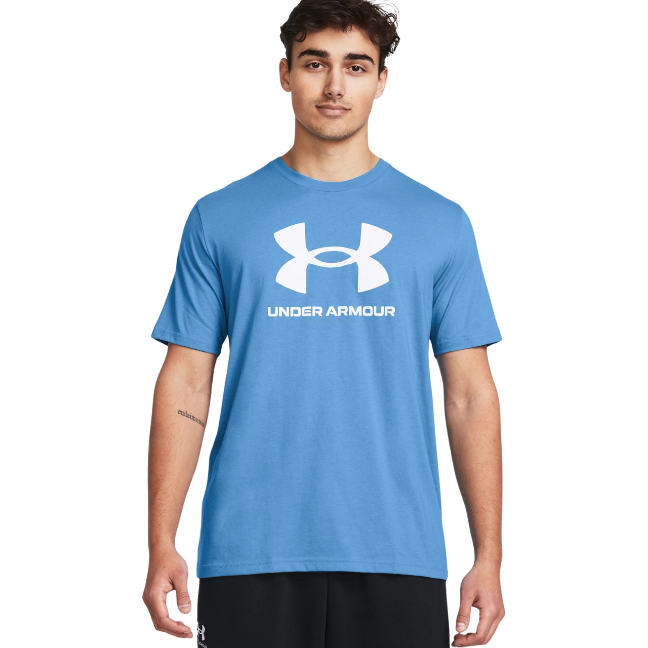 Koszulka męska Under Armour Sportstyle Logo niebieska