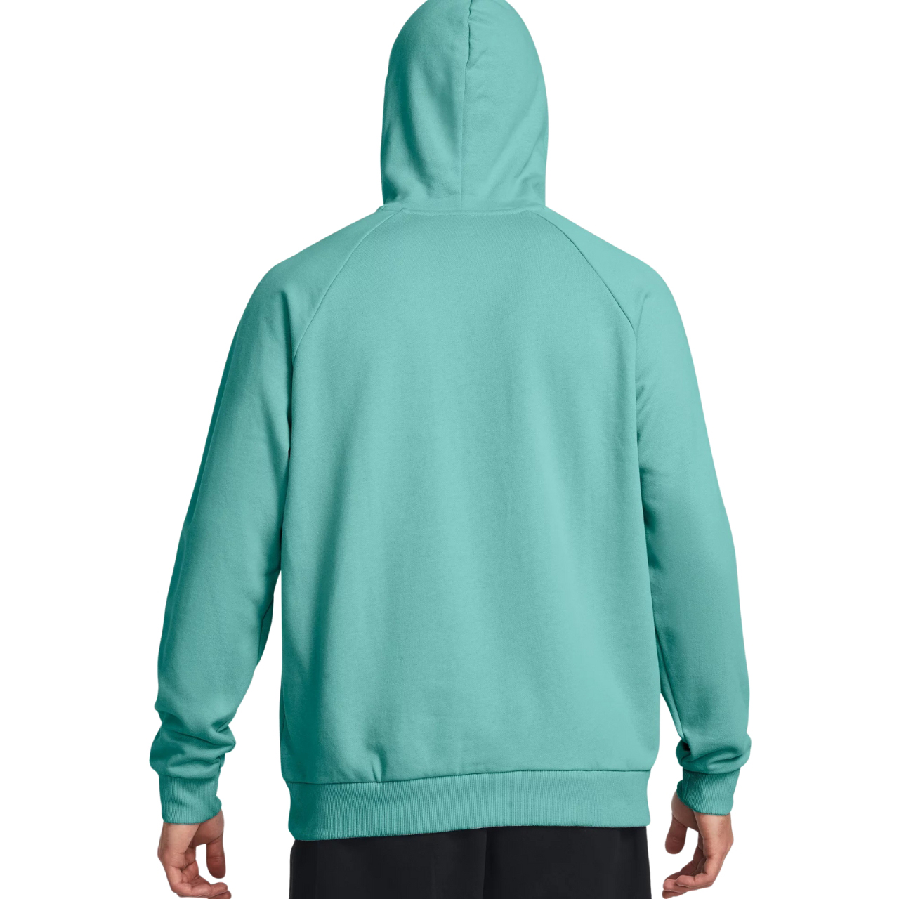 Bluza męska Under Armour Rival Fleece Logo HD niebieska – ujęcie 4