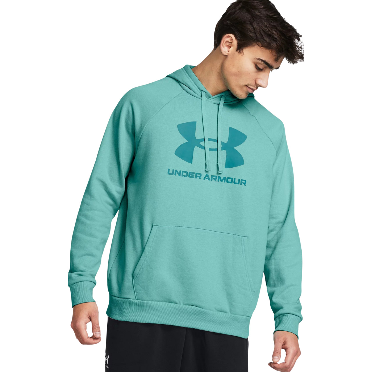 Bluza męska Under Armour Rival Fleece Logo HD niebieska